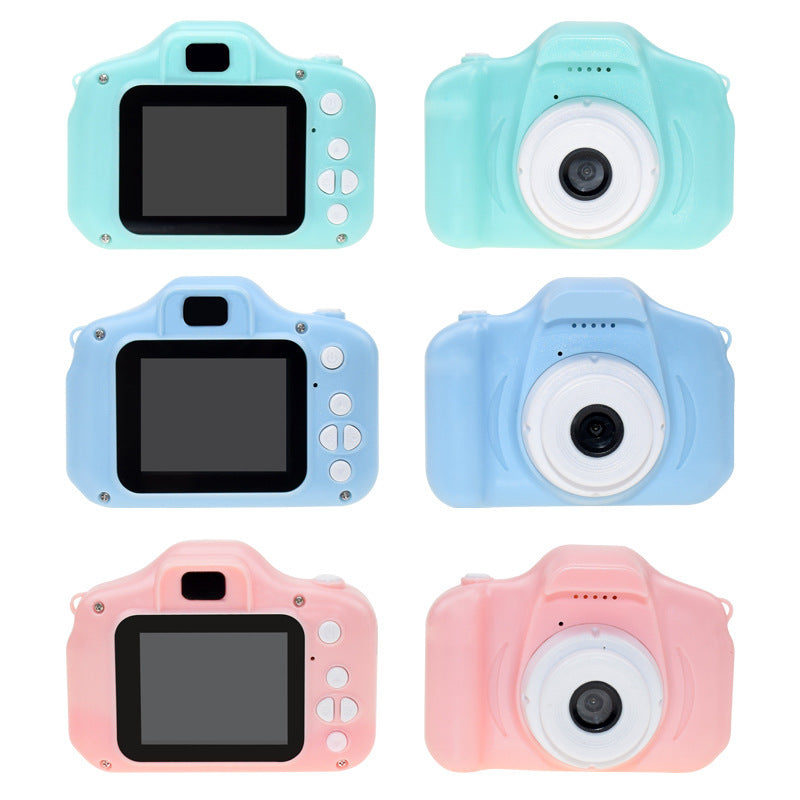 x2 HD children's digital camera Cartoon camera Portable SLR camera toy