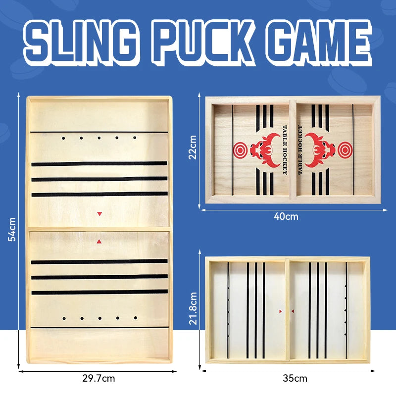 Wooden Sling Hockey Board