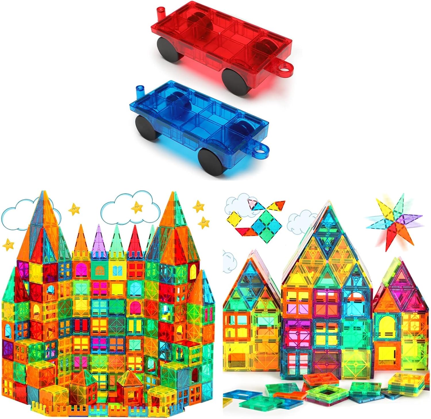 Magnetic Tiles Building Blocks