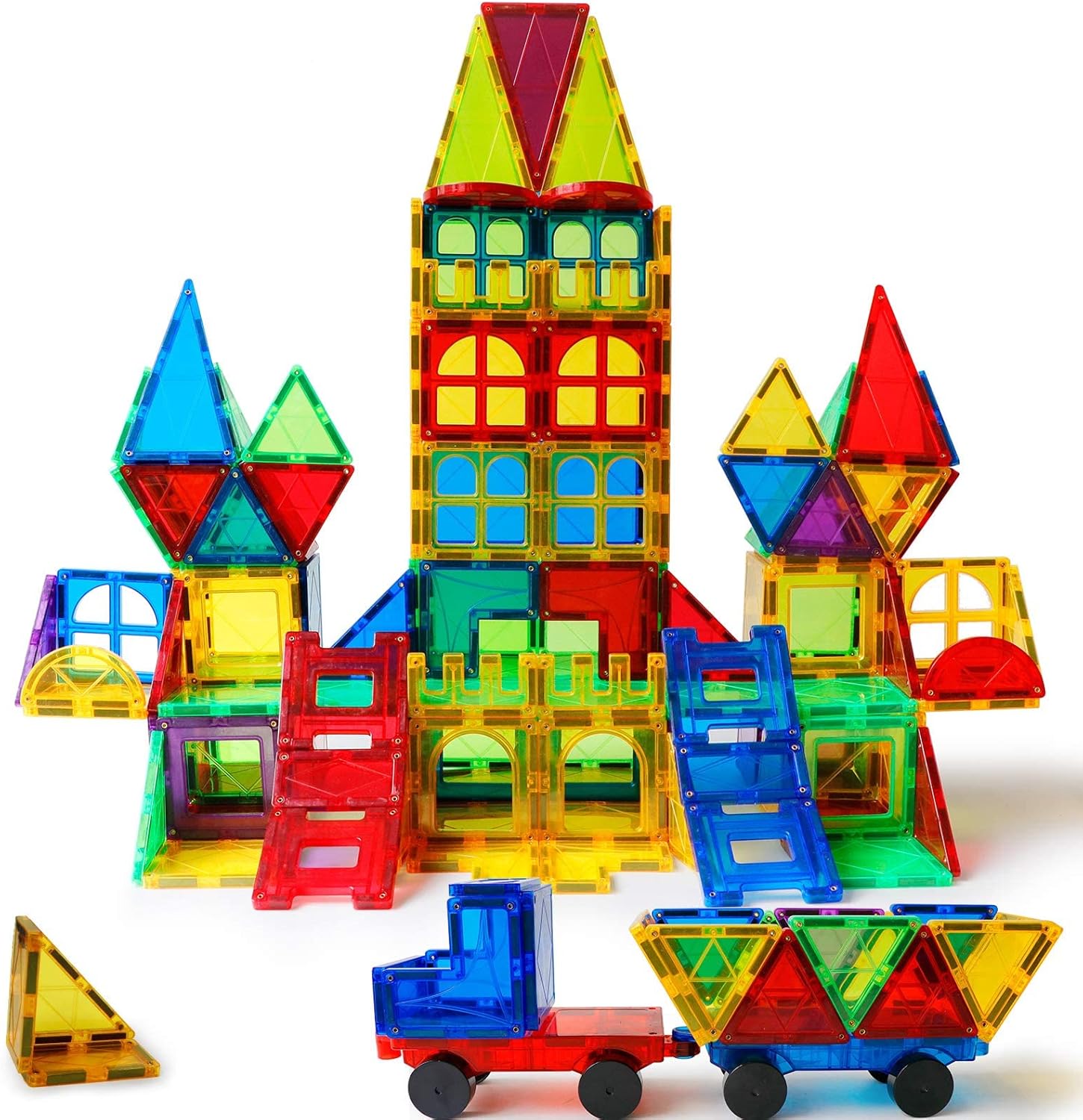 Magnetic Blocks Castle Building Set