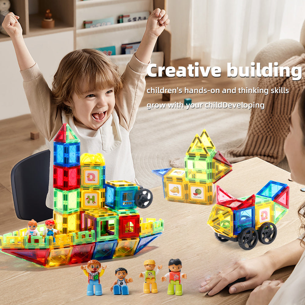 Magnetic Tiles Building Blocks